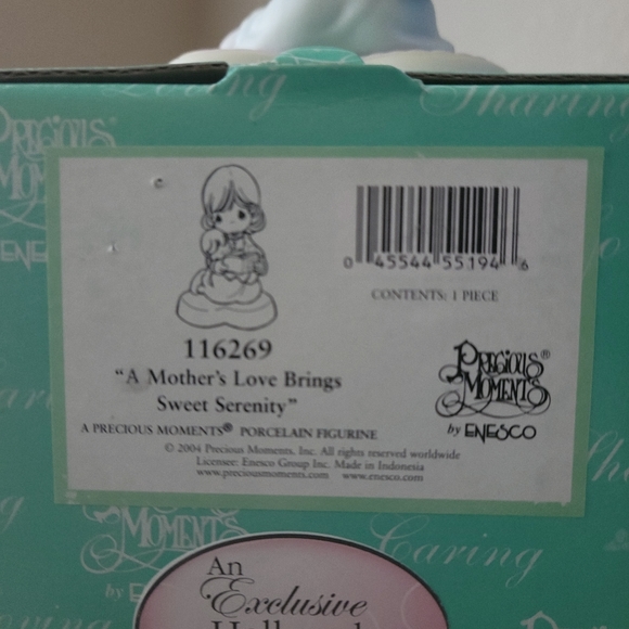 Precious Moments A Mother's Love Brings Sweet Serenity - Picture 3 of 3